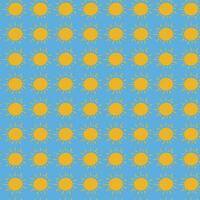 sun fabric pattern book gift wrapping paper seamless fabric pattern vector