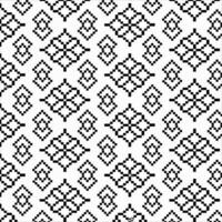 florido monocromo decorativo negro forma repetir decoración ilustración envase textil gráfico loseta fondo vector antecedentes sin costura modelo diseño tela geométrico ornamento textura