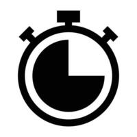 cara reloj vector departamento, reloj cara vector aislado, clásico y moderno negro pared reloj para ui ux diseño, presentación, sitio web y aplicaciones, oficina hora, fecha límite ilustración, calendario icono