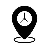 Location Pin Icon, Pin Pointer, Gps Icon, Navigation Symbol, Direction Sign, Road Map Position, Search And Find Related Signs, Your Position Detection Vector Illustration