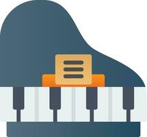 Piano Vector Icon Design