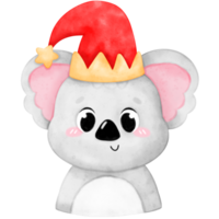 Cute Animal Wear Christmas Hat, Christmas animal, Christmas Hat png