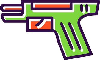 Gun Vector Icon Design