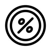 Discount Icon, Percentage Icon, Shopping Tags Outline Black, Discount Label, Pricing Tag, Retail Related Badges, Special Offer Symbol, Sale Sign Vector, Business And Finance Design Elements vector