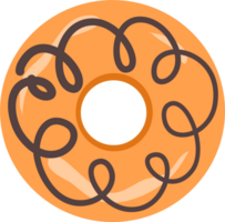 Fast food Donut Illustration png