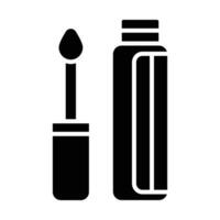 Lip Gloss Vector Glyph Icon For Personal And Commercial Use.