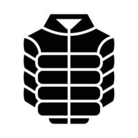 Jacket Vector Glyph Icon For Personal And Commercial Use.