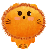 The cutest Lion png