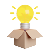 Idea Creative Bulb png