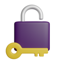 Key Security Lock png