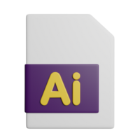 Ai Format File Document png