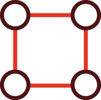 Transform Glyph Two Color Icon For Personal And Commercial Use. vector