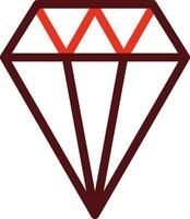 High Value Glyph Two Color Icon For Personal And Commercial Use. vector