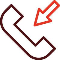 Inbound Glyph Two Color Icon For Personal And Commercial Use. vector