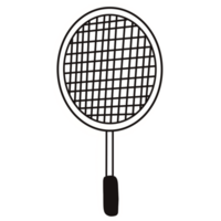 un' badminton racchetta png