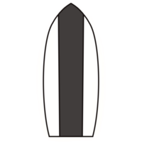 A surfboard for sport png