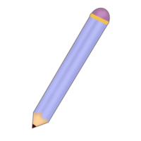 une violet crayon png