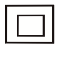 A backboard black white png