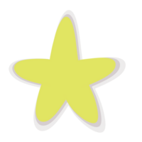 un sencillo estrella png