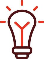 Creative Thick Line Two Color Icons For Personal And Commercial Use. vector