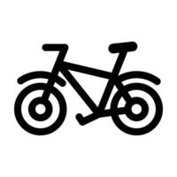 Bicycle Vector Glyph Icon For Personal And Commercial Use.