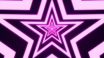 Pink futuristic Spiral tunnel star neon ray energy abstract, abstract technology background looping animation, cyber disco beams dynamic effect, galaxy illuminated glow photo