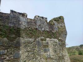 fortaleza muro, labia castillo en Irlanda, antiguo antiguo céltico fortaleza foto