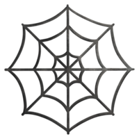 Watercolor Spider Web Illustration png