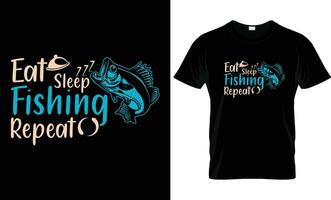 Fishing  T-Shirt Design Templates vector