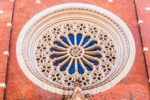 Iglesia en el gótico estilo foto