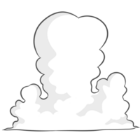 Clouds Line Art png