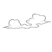 nuvole linea arte png