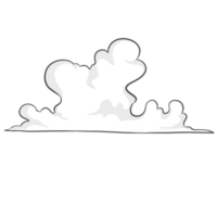 Clouds Line Art png