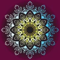 mandala for all background vector