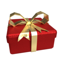 das Geschenk Box png Bild zum Feier Konzept 3d Rendern