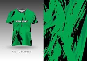 Deportes camisa vector diseño, fútbol jersey Bosquejo uniforme frente ver