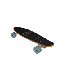 en skateboard med hjul på en transparent bakgrund png
