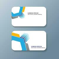 Modern Creative And Clean Business Card Design Template, Visiting Card vector