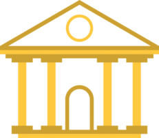 edificio banco símbolo icono png