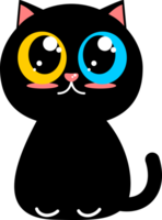 cute cat pet animal doodle png