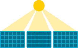 Solar- Zelle oder Solar- Panel Gitter Modul Gelb Sonne Energie Leistung ökologisch freundlich sauber Energie png