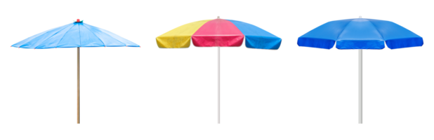 Collection set mockup umbrella png