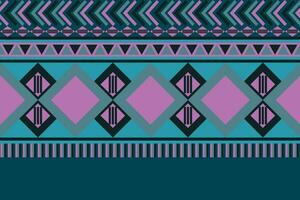 ethnic geometric pattern design for background or wallpaper vector