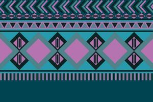 ethnic geometric pattern design for background or wallpaper vector