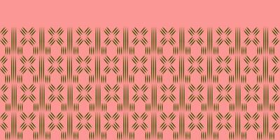 Seamless pattern, traditional ethnic pattern on pink background, Aztec abstract vector illustration