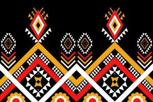 ethnic geometric pattern design for background or wallpaper vector