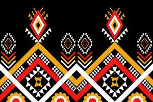 ethnic geometric pattern design for background or wallpaper vector