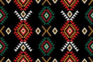 ethnic geometric pattern design for background or wallpaper vector