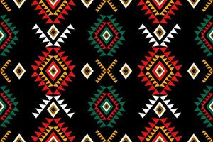 ethnic geometric pattern design for background or wallpaper vector