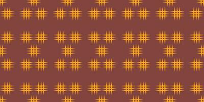 Seamless pattern, traditional ethnic pattern on red background, Aztec abstract vector illustration